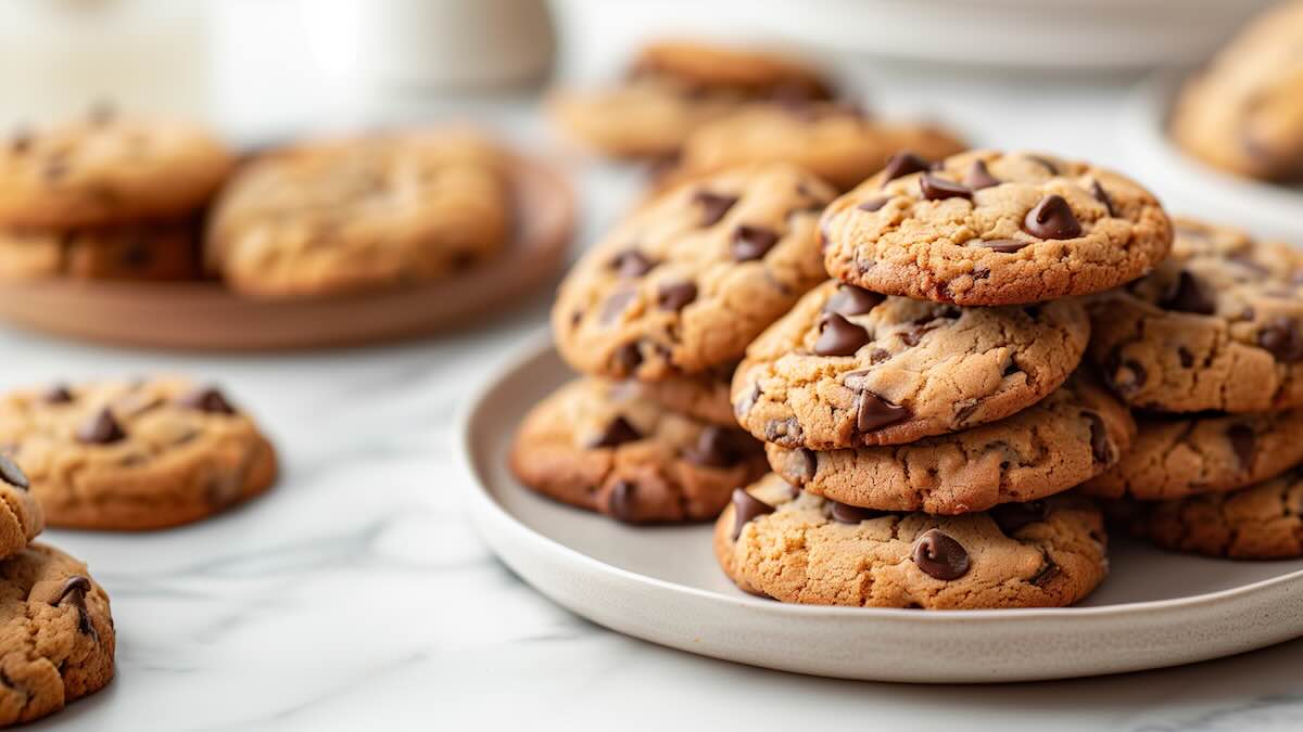Cookies sans sucre roux