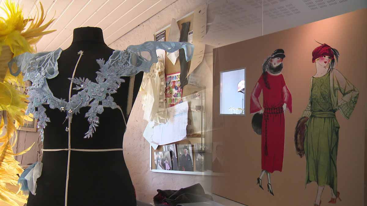 Découvrez les plis de jupes ou de robes sur des façades en béton : comment l’Art déco a révolutionné la mode des années 20
